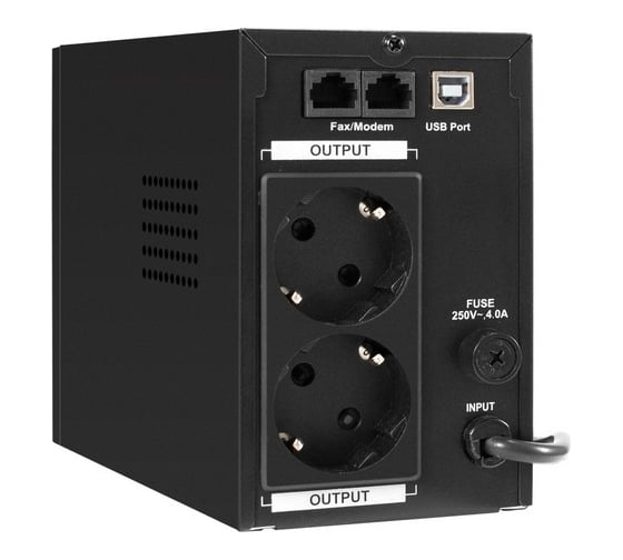 ИБП ExeGate SpecialPro Smart LLB-500.LCD.AVR.2SH.USB 500VA 300W, LCD, AVR, 2*Schuko, USB, Black 294614