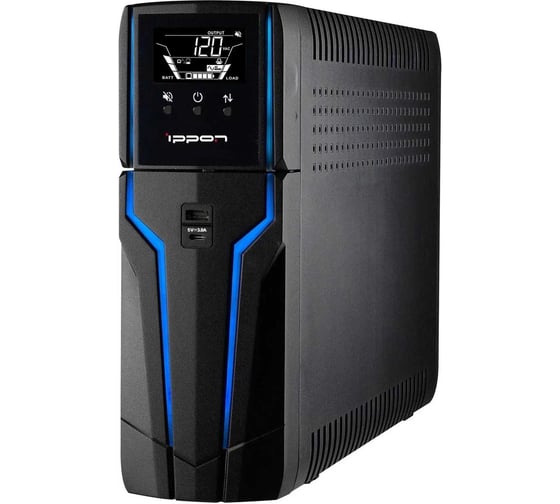Источник бесперебойного питания IPPON Game Power Pro 1500 900Вт 1500ВА черный 1908312
