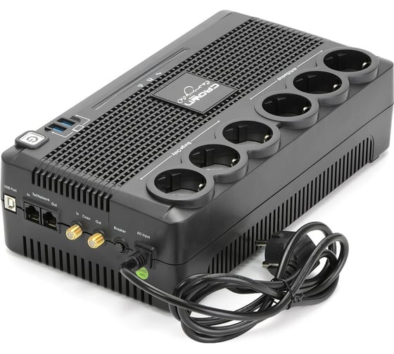 Источник бесперебойного питания CROWN CMUS-185 EURO SMART CM000003141 1