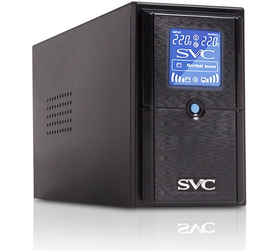 Источник бесперебойного питания SVC ИБП Л-И 500ВА/300Вт V-500-L-LCD