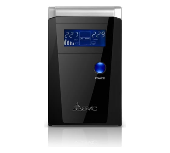 Источник бесперебойного питания SVC ИБП Л-И V-650-F-LCD