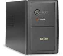 Источник бесперебойного питания ExeGate Power Back BNB-400.LED.AVR.4C13 400VA 240W, LED, AVR, 4C13, металлический корпус, Black 285520