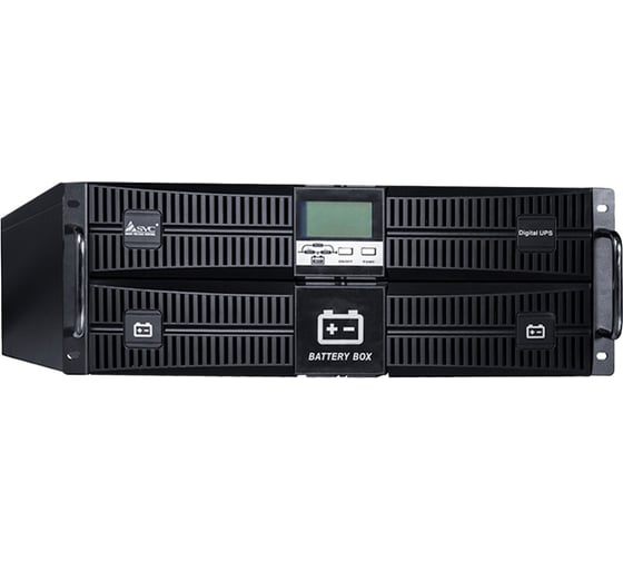 Источник бесперебойного питания SVC Онлайн 6кВА/6кВт RT-6KL-LCD/A3