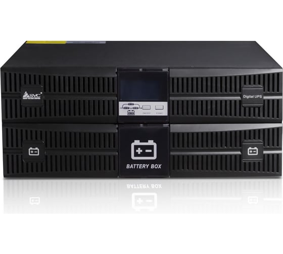 Источник бесперебойного питания SVC Онлайн 3кВА/2.7кВт RT-3KL-LCD/A2