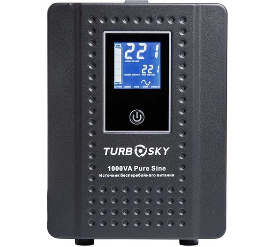 ИБП Turbosky 1000VA Pure Sine 346 1