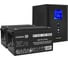 Комплект ИБП ExeGate EX295988RUS+батарея150Aч EX282990RUS 2 шт., инвертор, синус, для котла SineTowerSZ-1500.LCD.AVR.2SH.1C13.USB1500VA1200W, чистая синусоида, LCD дисплей, AVR 296832 1