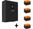 Комплект ИБП ExeGate EX296003RUS+батарея 26Aч EX285663RUS4 штинвертор, синус, для котла, настенный FineSineSX-3000.LCD.AVR.2SH.T3000VA2100W, чистая синусоида, цветной LCD-диспле 296632 1