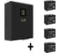 Комплект ИБП ExeGate EX296003RUS+батарея 55Aч EX285667RUS4 штинвертор, синус, для котла, настенный FineSineSX-3000.LCD.AVR.2SH.T3000VA2100W, чистая синусоида, цветной LCD-диспле 296638 1