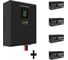 Комплект ИБП ExeGate EX296004RUS+батарея 200Aч EX282991RUS4 штинвертор, синус, для котла, настенный FineSineSX-5000.LCD.AVR.2SH.T5000VA3500W, чистая синусоида, цветной LCD-диспл 296676 1