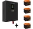 Комплект ИБП ExeGate EX296004RUS+батарея 40Aч EX282979RUS4 штинвертор, синус, для котла, настенный FineSineSX-5000.LCD.AVR.2SH.T5000VA3500W, чистая синусоида, цветной LCD-диспле 296659 1