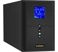 ИБП ExeGate инвертор, синус, для котла SineTower SZ-2000.LCD.AVR.3SH.1C13.USB 2000VA 1600W, чистая синусоида, LCD дисплей, AVR, 3*Schuko+1*C13, USB, линейно-инте 295989 32572128