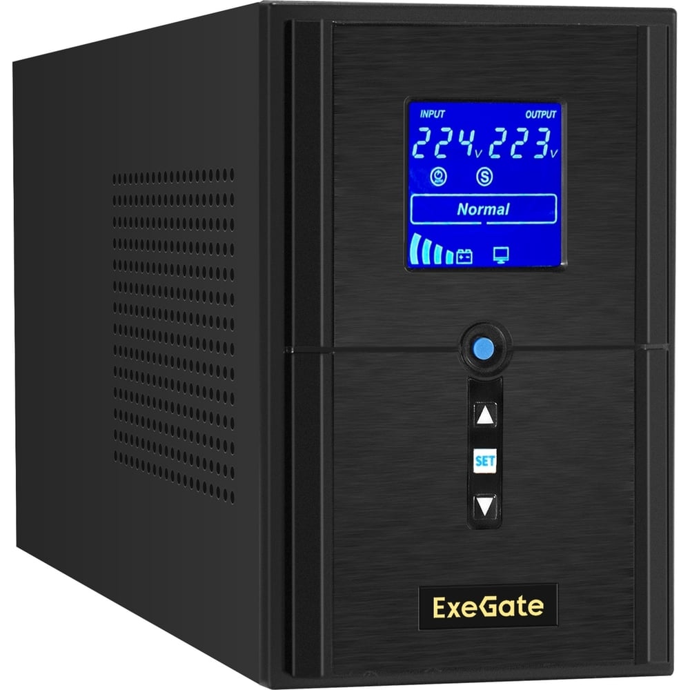 ИБП ExeGate инвертор, синус, для котла SineTower SZ-1000.LCD.AVR