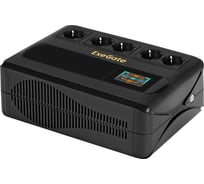 ИБП ExeGate NEO Smart BU-600.LCD.AVR.5SH 600VA 360W, цветной LCD-дисплей, AVR, 5*Schuko, Black 295684