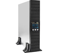 ИБП ExeGate On-line PowerExpert ULS-1000.LCD.AVR.1SH.2C13.USB.RS232.SNMP.2U 1000VA 1000W, On-Line, PF=1, LCD, 1*Schuko+2*C13 , RS232, USB, SNMP-slot, Rackmount 2 293048