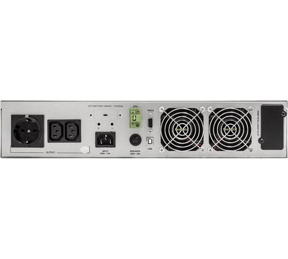 ИБП ExeGate On-line PowerExpert ULS-3000.LCD.AVR.1SH.2C13.USB.RS232.SNMP.2U 3000VA 3000W, On-Line, PF=1, LCD, 1*Schuko+2*C13, RS232, USB, SNMP-slot, Rackmount 2U 293050
