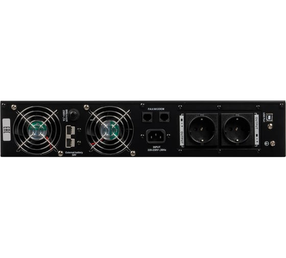 Источник бесперебойного питания RAPAN -UPS 3000-RACK-IN-4x9 8938