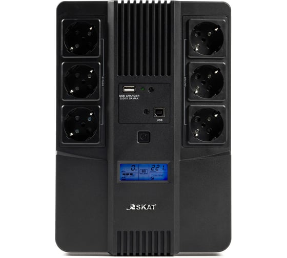 Источник бесперебойного питания SKAT -UPS 800-AID-IN-1x9 8935