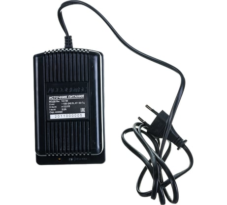 Блок стабилизированного питания ACCORDTEC 12В ток 5А круглосут./5.5 А макс., 127x76x60 мм AT-12/50 AT-02362