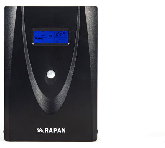 Источник бесперебойного питания RAPAN UPS 3000 220В 3000ВА/1800Вт меандр АКБ 4х7Ач 734