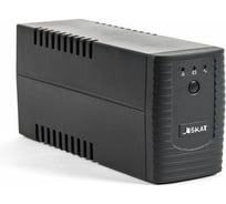 Источник бесперебойного питания SKAT UPS 600/350 ИБП 220В 350Вт 1 АКБ 7Ач внутр. меандр. стабилизация напряжения 449