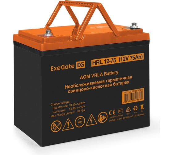 Комплект ИБП ExeGate EX295997RUS + батарея 75Aч EX285653RUS 1шт инвертор, синус, для котла, настенный FineSine SX-1000.LCD.AVR.2SH 1000VA/600W, чистая синусо 296551