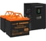 Комплект ИБП ExeGate EX295998RUS + батарея 75Aч EX285653RUS 2шт инвертор, синус, для котла, настенный FineSine SX-1500.LCD.AVR.2SH 1500VA/1050W, чистая синус 296574 1