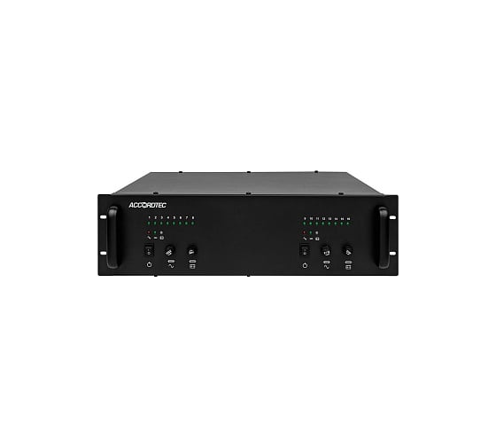 Источник бесперебойного питания ACCORDTEC ББП-80x2 v.16 RACK 3U AT-02716