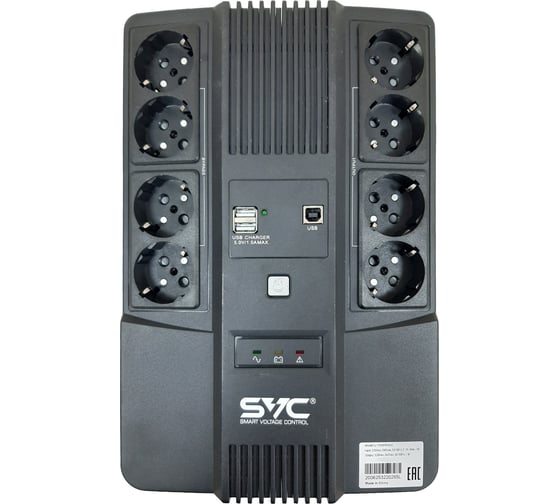 Источник бесперебойного питания SVC ИБП U-1000 BSSC
