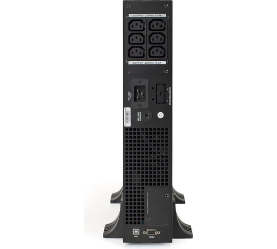 Источник бесперебойного питания On-line ExeGate PowerExpert ULS-2000.LCD.AVR.C13.USB.RS232.SNMP.2U <2000VA/2000W, 6C13, RM/Tower> 285647