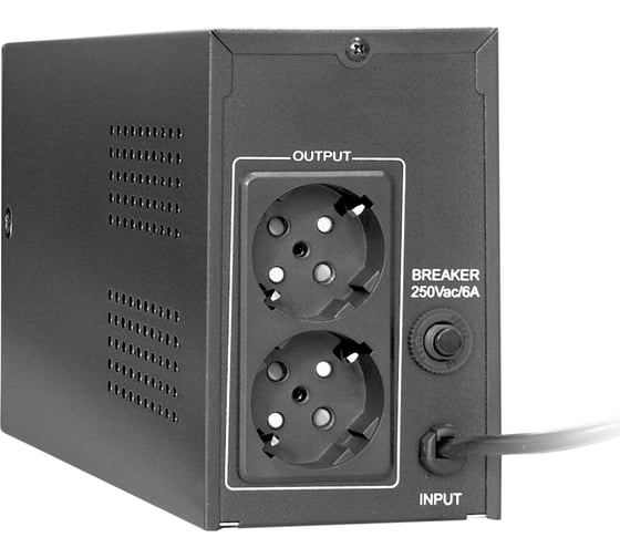 Источник бесперебойного питания ExeGate Power Back BNB-800.LED.AVR.EURO <800VA/480W, LED, AVR 2 евророзетки, Black> 212516