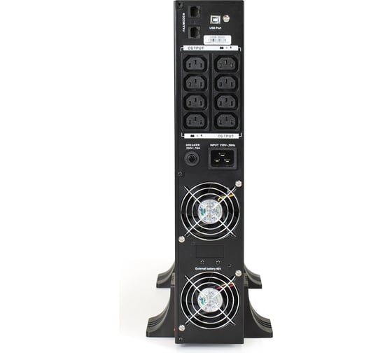 Источник бесперебойного питания Pure Sine Wave ExeGate SinePower UHB-3000.LCD.AVR.C13.RJ.USB.2U <3000VA/2400W, 8хC13, RM/Tower> 285645