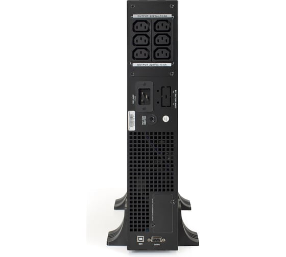 Источник бесперебойного питания On-line ExeGate PowerExpert ULS-3000.LCD.AVR.C13.USB.RS232.SNMP.2U <3000VA/3000W, 6хC13, RM/Tower> 285648