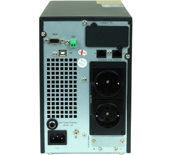 Источник бесперебойного питания HIDEN EXPERT 1 kVA/0,9 kW 3хАКБ внешние 36В ЗУ 10А UDC9201H-36