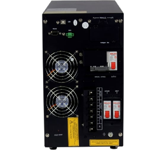 Источник бесперебойного питания Hiden EXPERT 10 kVA/9 kW, 16/18/20хАКБ внешние, 96/108/120В, ЗУ 12А UDC92010H-12A