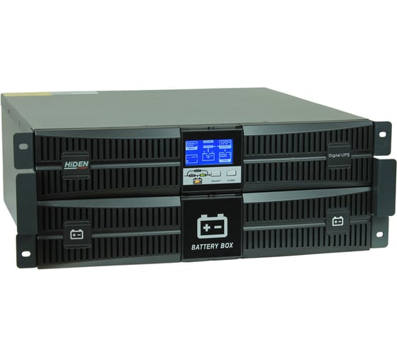 Источник бесперебойного питанияHIDEN EXPERT 3 kVA/2,7 kW, 8x9А/ч UDC9203S-RT