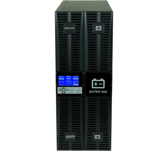 Источник бесперебойного питанияHIDEN EXPERT 3 kVA/2,7 kW, 8x9А/ч UDC9203S-RT