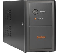 Источник бесперебойного питания ExeGate Power Back BNB-850.LED.AVR.C13.RJ 850VA/480W, LED, AVR,4IEC-C13, RJ45/11, Black 285473