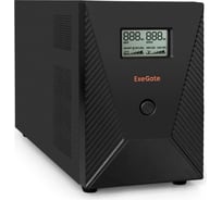 Источник бесперебойного питания ExeGate SpecialPro.Smart.LLB-3000.LCD.AVR.C13.RJ.USB.3000VA/1800W.LCD.AVR.6C13RJ45/11USB.287659