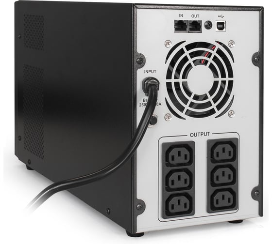 Источник бесперебойного питания ExeGate SpecialPro.Smart.LLB-3000.LCD.AVR.C13.RJ.USB.3000VA/1800W.LCD.AVR.6C13RJ45/11USB.287659