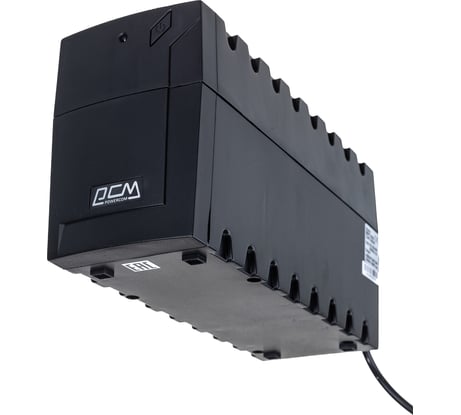 Источник бесперебойного питания Powercom Back-UPS RAPTOR, Line-Interactive, 600VA / 360W, Tower, RPT-600A