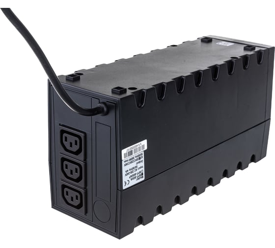 Источник бесперебойного питания Powercom Back-UPS RAPTOR, Line-Interactive, 600VA / 360W, Tower, RPT-600A