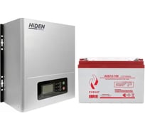 ИБП Рубин Hiden Control HPS20-0312N(НАСТЕННЫЙ) + АКБ 12-100 РЭ-АКБ12100/0312N
