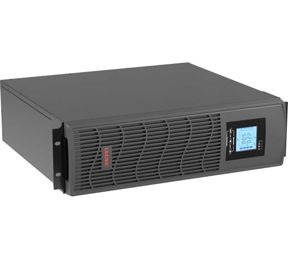 Линейно интерактивный Источник бесперебойного питания DKC серии Info Rackmount Pro,3000 ВА/2400 Вт,1/1, USB, RJ45, 6xIEC C13, Rack 3U, SNMP/AS400 sl 1 ШТ INFORPRO30 INFORPRO3000IN