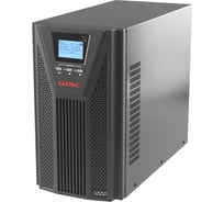 Источник бесперебойного питания DKC серии Small Tower, онлайн, 3000 ВА/2700 Вт, 1/1, 4xSchuko, EPO, USB, RS 232, RJ45, з/у 1А, 8x7Ач 1 ШТ SMALLT3A10S