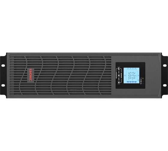 Линейно интерактивный Источник бесперебойного питания DKC серии Info Rackmount Pro, 1500 ВА/1200 Вт,1/1, USB, RJ45, 6xIEC C13, Rack 3U, SNMP/AS400 s 1 ШТ INFORPRO15 INFORPRO1500IN