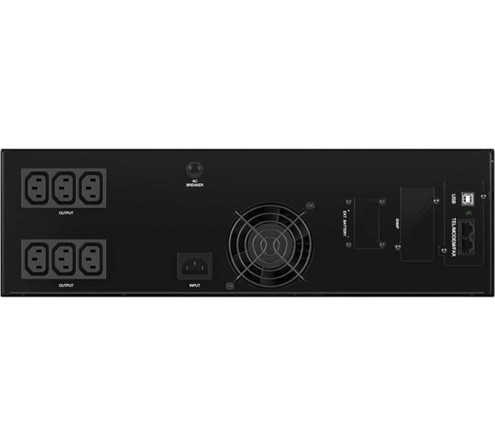 Линейно интерактивный Источник бесперебойного питания DKC серии Info Rackmount Pro, 1500 ВА/1200 Вт,1/1, USB, RJ45, 6xIEC C13, Rack 3U, SNMP/AS400 s 1 ШТ INFORPRO15 INFORPRO1500IN