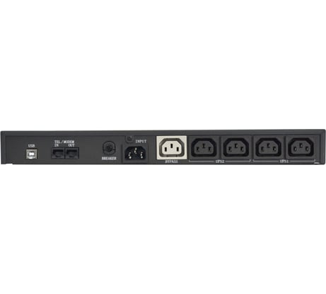 Источник бесперебойного питания Powercom King Pro RM, интерактивная, 1000 ВА/800 Вт, KIN-1000AP-RM-1U