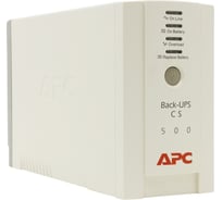 Источник бесперебойного питания APC Back-UPS CS, OffLine, 500VA / 300W, Tower, IEC, USB BK500EI