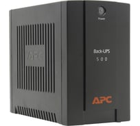 Источник бесперебойного питания APC Back-UPS BX, Интерактивная, 500 VA / 300 W, Tower, IEC BX500CI