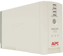 Источник бесперебойного питания APC Back-UPS CS, OffLine, 650VA/400W, Tower, IEC, Serial+USB BK650EI
